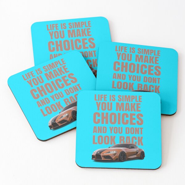 Item preview, Life is simple, you make choices and you dont look back - Han designed and sold by MOTOSHIFT.