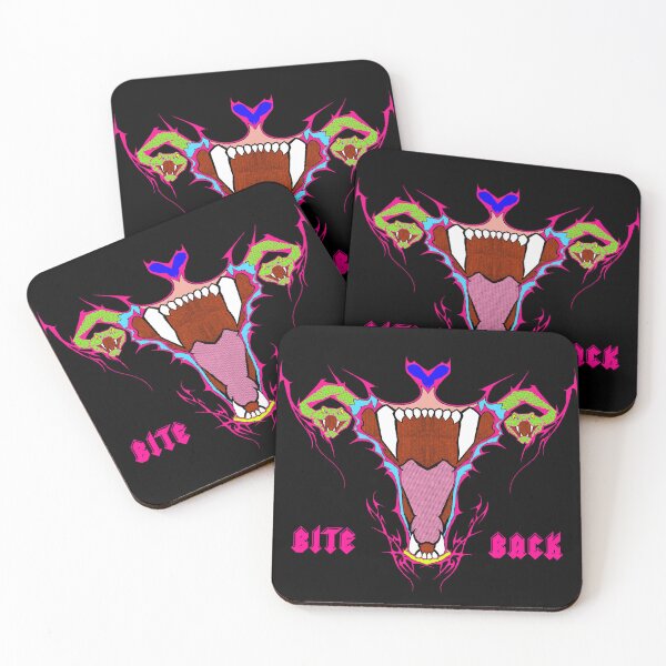 Item preview, BITE BACK Neon Version designed and sold by ArtPastMidnight.