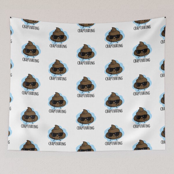 Item preview, Craptivating Funny Poop Puns  designed and sold by punnybone.