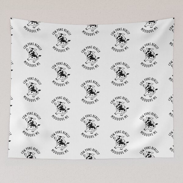 Item preview, Cow Puns Really Mooove Me Funny Animal Puns  designed and sold by punnybone.
