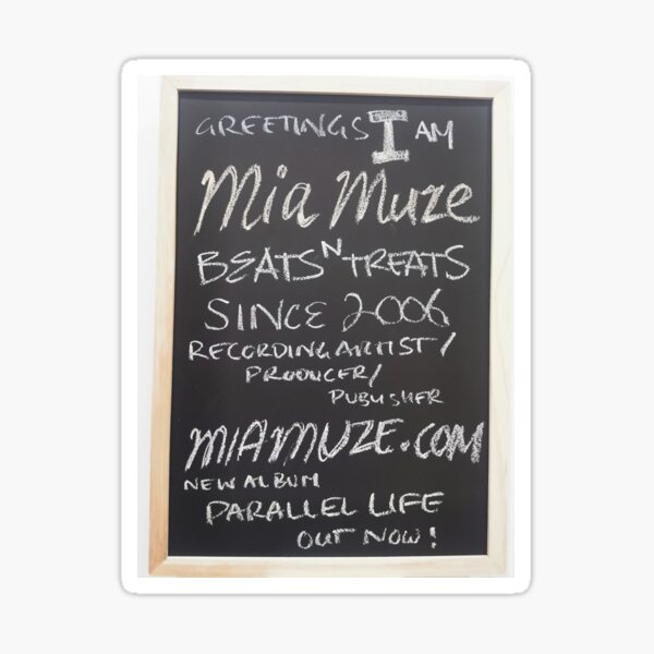 Item preview, I am Mia Muze Chalkboard Greeting designed and sold by Mia  Muze.