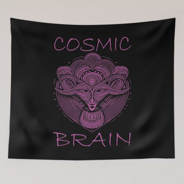 Item preview, Cosmic Brain - Fuchsia designed and sold by Soulemotion.