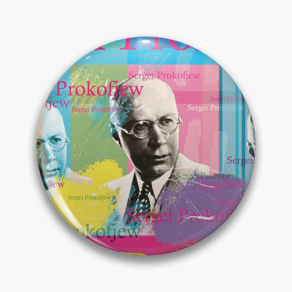 Item preview, Sergei Prokofiev, composer designed and sold by Mauswohn.