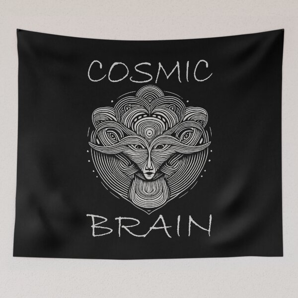 Item preview, Cosmic Brain - Grey designed and sold by Soulemotion.