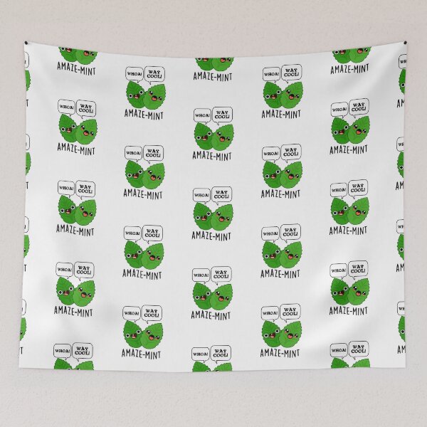 Item preview, Amaze-mint Funny Mint Puns  designed and sold by punnybone.