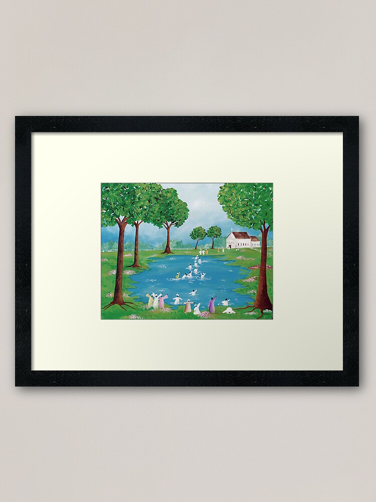 Alternate view of In The Name Of The Father Framed Art Print