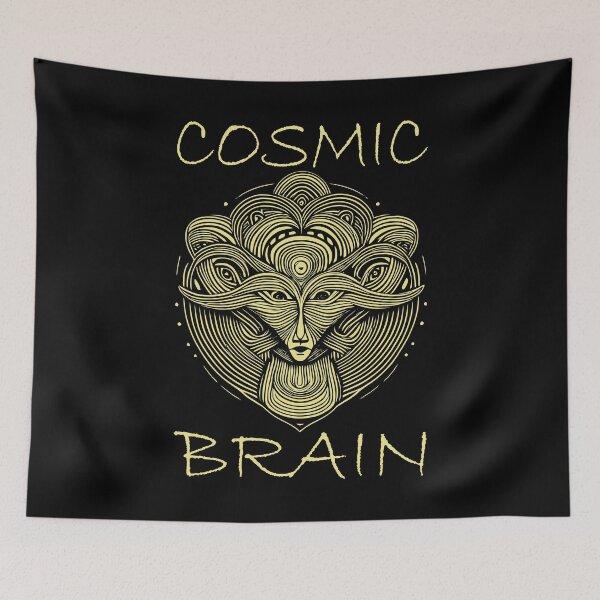 Item preview, Cosmic Brain - Khaki designed and sold by Soulemotion.