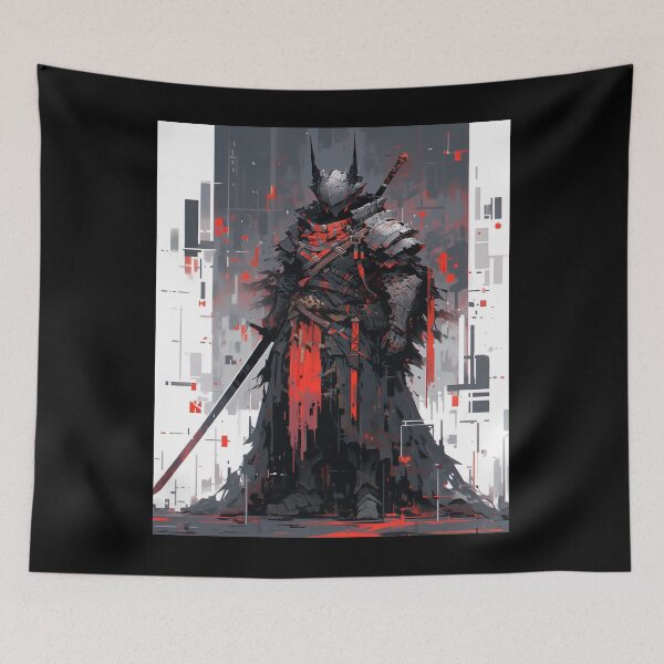 Item preview, Armored Samurai - Glitch Killer designed and sold by Splatter-arts.