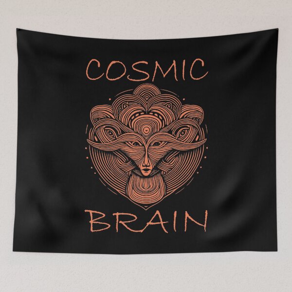 Item preview, Cosmic Brain - Coral designed and sold by Soulemotion.