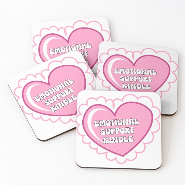 Item preview, Emotional support kindle  designed and sold by dooddles.