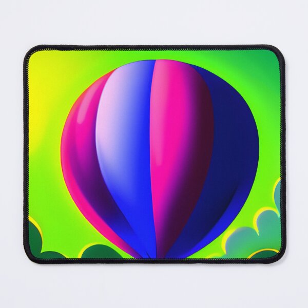 Item preview, A colorful hot air balloon soaring high above vast, rolling plains. designed and sold by Adventurous Apparel.
