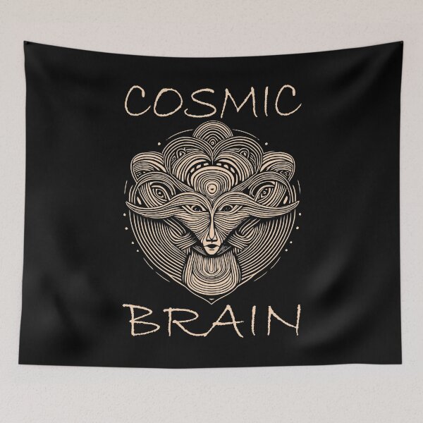 Item preview, Cosmic Brain - Peach designed and sold by Soulemotion.