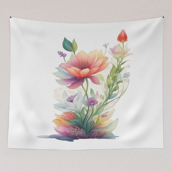 Item preview, Vibrant and beautiful flower growing designed and sold by CoolPixels.