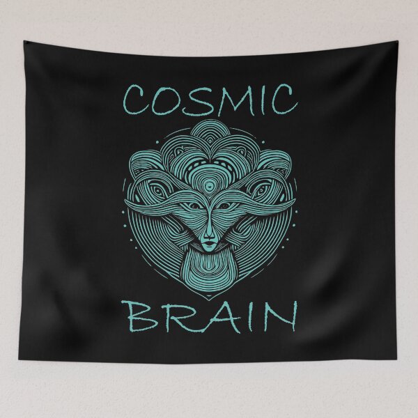 Item preview, Cosmic Brain - Turquoise designed and sold by Soulemotion.