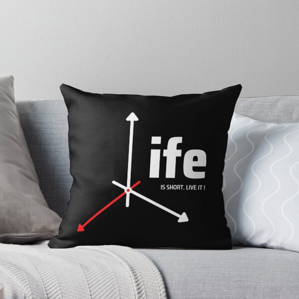 Item preview, Copy of Life is Short, Live it (Dark) designed and sold by Noxartech23.