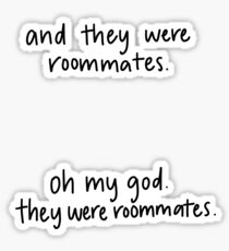Vine reference- roommates sticker pack Sticker