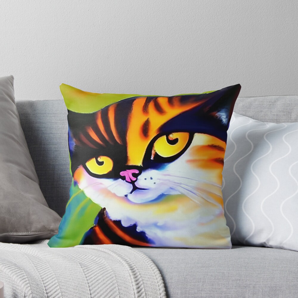 Item preview, Throw Pillow designed and sold by etourist.