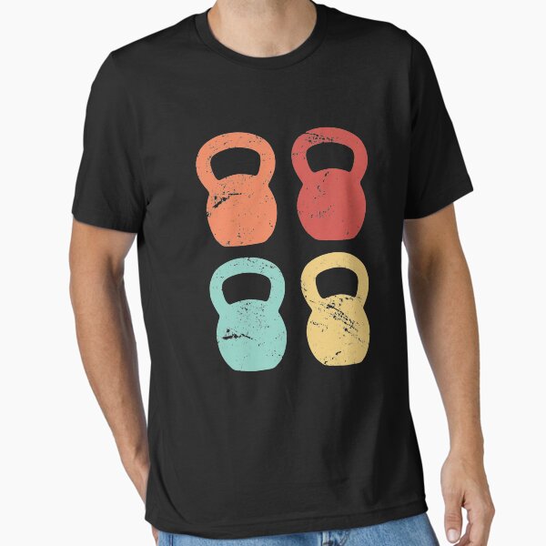 Item preview, Kettlebells Abstract Art Shirt, Cool Fitness and Gym  T-Shirt designed and sold by 14thFloor.