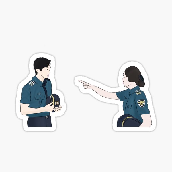 Item preview, Police University Korean Drama designed and sold by ArtRaftPro.