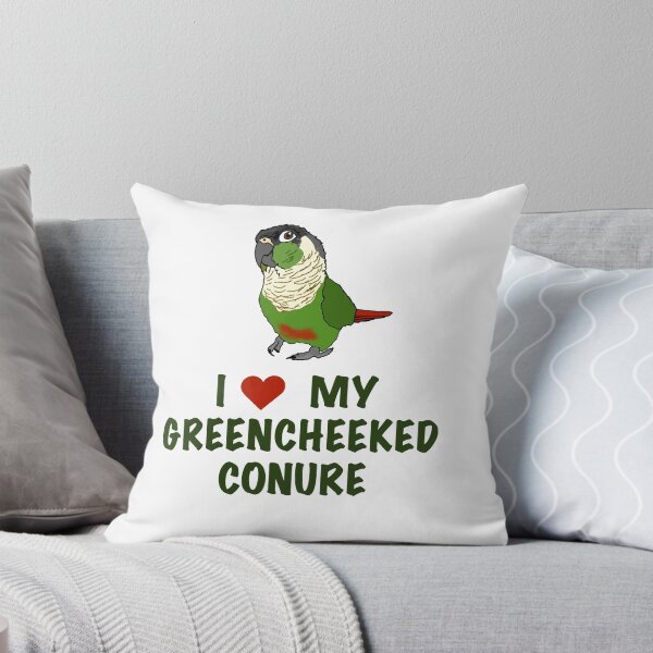 Item preview, I love my Greencheeked Conure ! designed and sold by Conuretopia.
