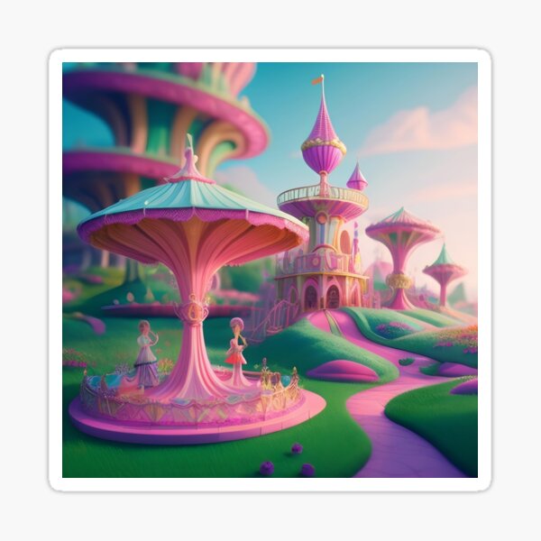 Item preview, The colorful land of the doll world - 7 designed and sold by SpecialForceART.