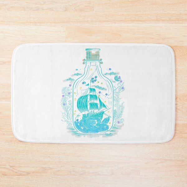 Item preview, Pastel Ship in a Bottle designed and sold by Shipwright-Duck.