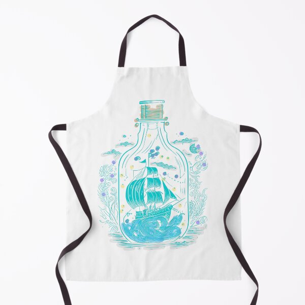 Item preview, Pastel Ship in a Bottle designed and sold by Shipwright-Duck.