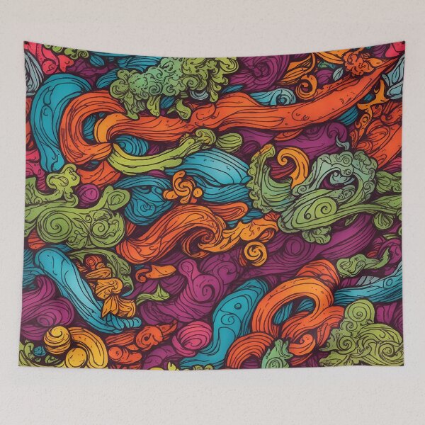 Item preview, Vibrant Renaissance: Doodle Homage Masterpiece designed and sold by LeonAndrewRazon.
