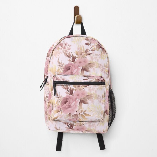Item preview, Modern Elegant pink flowers Boho floral patterns  designed and sold by Mikkway.