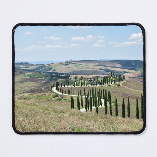 Item preview, Cypress trees in Tuscan hills designed and sold by Luke Farmer.