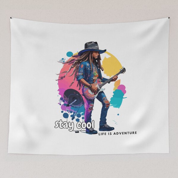 Item preview, Rasta Guitarist designed and sold by J-Tailor.