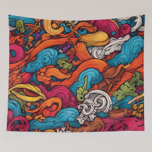 Item preview, Vibrant Renaissance: Doodle Homage Masterpiece  designed and sold by LeonAndrewRazon.