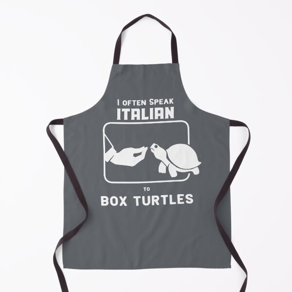 Item preview, Copy of Funny Italian hand gesture and a eastern box turtle with white ink designed and sold by martodesign.