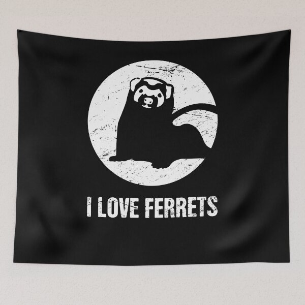 Item preview, I Love Ferrets designed and sold by Jam Jar.