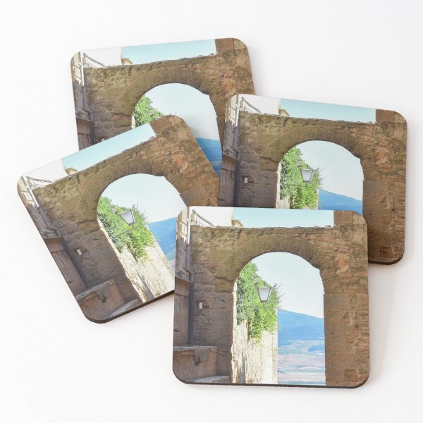 Item preview, View of Tuscan hills from Pienza designed and sold by Luke Farmer.
