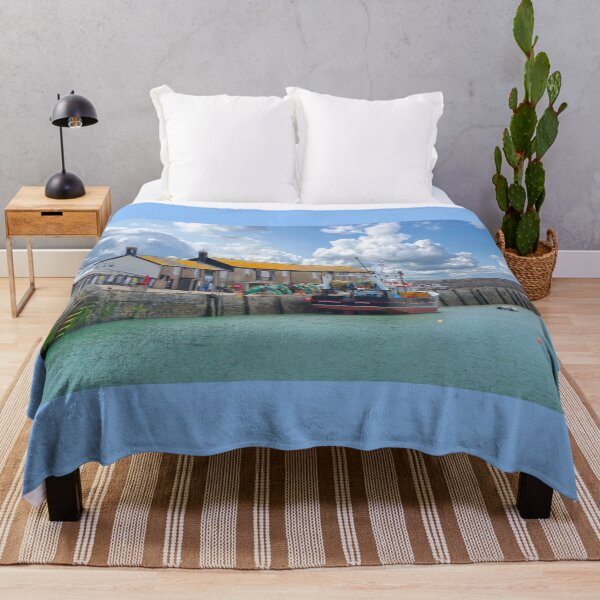 Item preview, Lyme Regis Harbour Buildings designed and sold by Alisonchambers2.