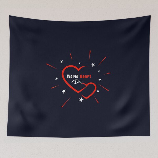Item preview, World Heart Day designed and sold by DesignZeros.