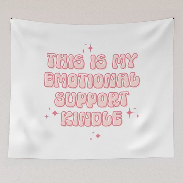 Item preview, This is my Emotional support kindle  designed and sold by dooddles.