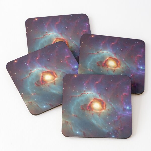 Item preview, Celestial Kaleidoscope: Vibrant Nebulae and Distant Supernova Dance designed and sold by RedArtG09.