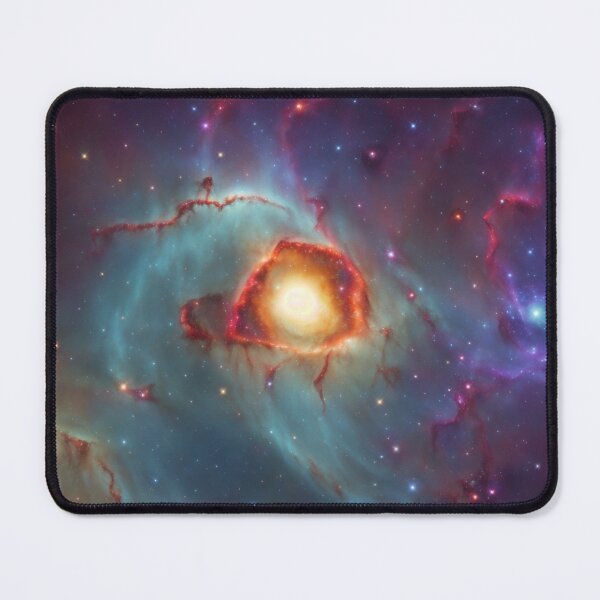 Item preview, Celestial Kaleidoscope: Vibrant Nebulae and Distant Supernova Dance designed and sold by RedArtG09.