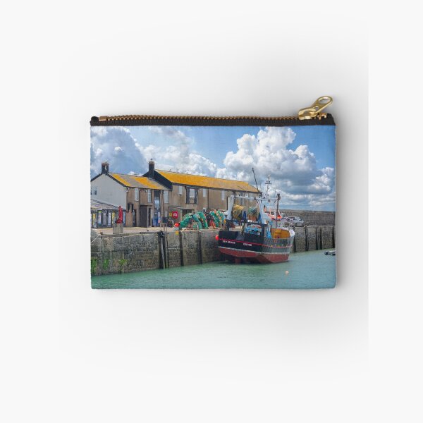 Item preview, Lyme Regis Harbour Buildings designed and sold by Alisonchambers2.