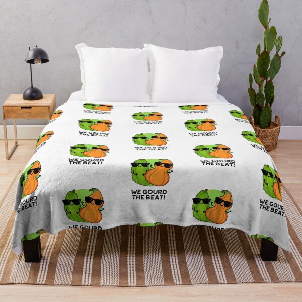 Item preview, We Gourd The Beat Funny Veggie Puns  designed and sold by punnybone.