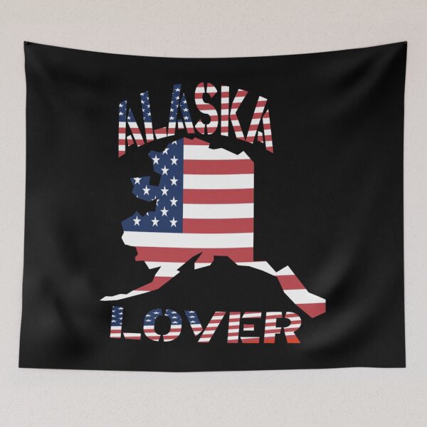 Item preview, Alaska lover #Alaska #Alaska lover#USA flag   designed and sold by ShaniyReinger.