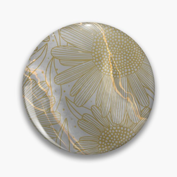 Item preview, Beautiful Luxury Gold Daisy Pattern designed and sold by Beeroclock.