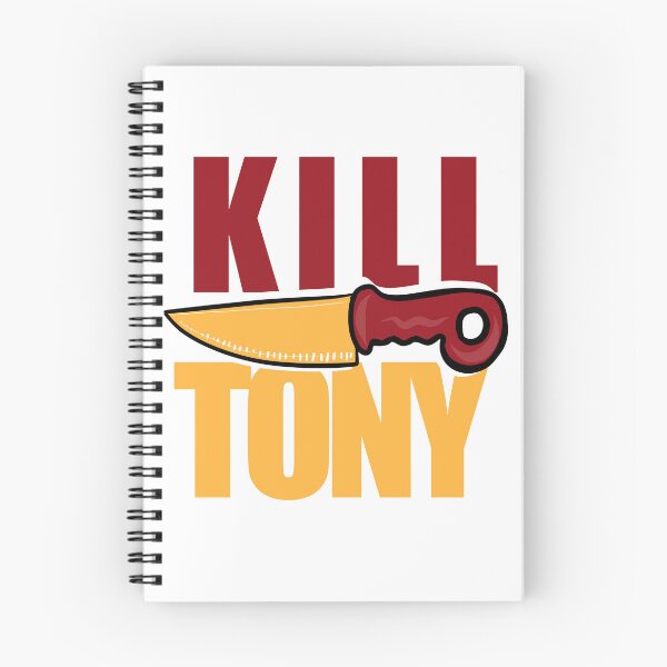 Item preview, Kill Tony Cartoon Knife Design In Red And Yellow designed and sold by Kill Tony Fan Designs.