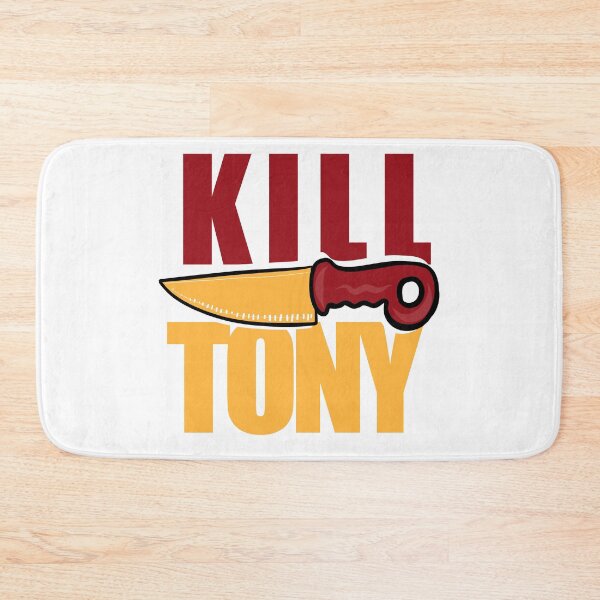 Item preview, Kill Tony Cartoon Knife Design In Red And Yellow designed and sold by Kill Tony Fan Designs.