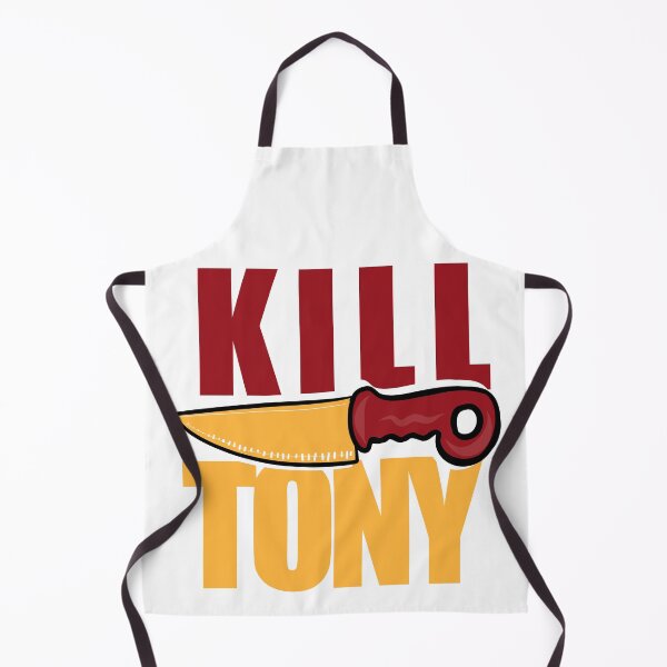 Item preview, Kill Tony Cartoon Knife Design In Red And Yellow designed and sold by Kill Tony Fan Designs.
