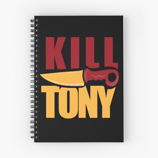 Item preview, Kill Tony Cartoon Knife Design In Red And Yellow designed and sold by Kill Tony Fan Designs.