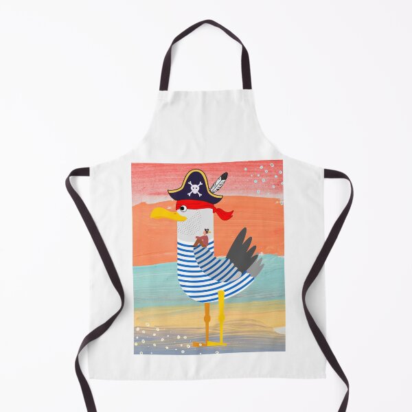 Item preview, Pirate Seagull and his Human Sidekick designed and sold by Shipwright-Duck.
