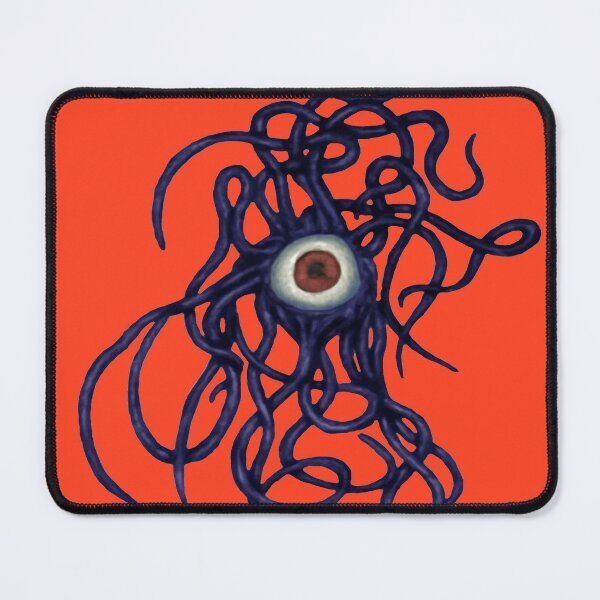 Item preview, Single-Eyed Weird Cephalopoda With Numerous Tentacles Blue designed and sold by taiche.